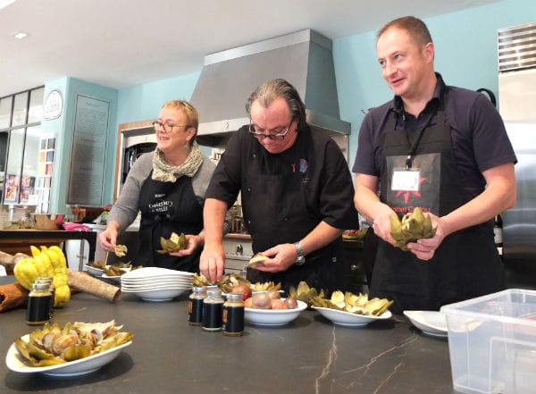 Les Ateliers Malegol invitent le chef Didier Corlou pour fêter les 2 ans de la galerie rennaise