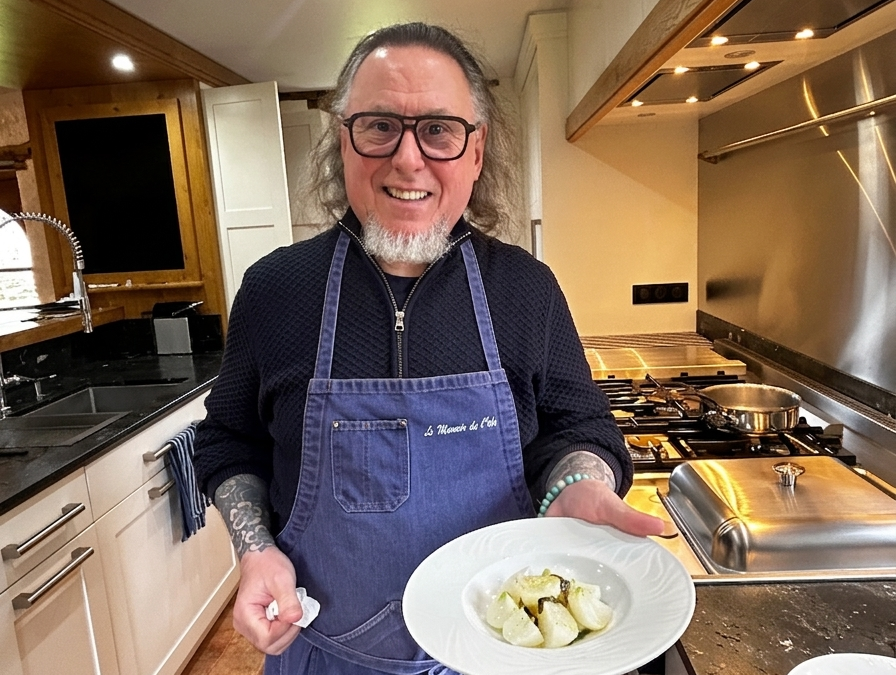Piano Lacanche pour coeur de rockeur : la cuisine passion de Philippe Languère